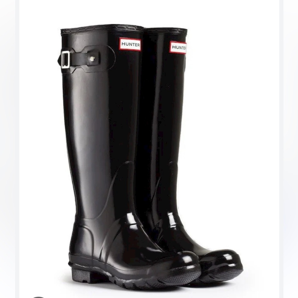 Hunter tall rain boots